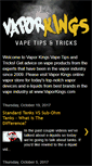 Mobile Screenshot of blog.vaporkings.com